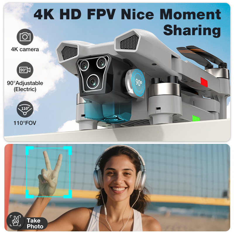 NEW Hot L017 Pro Drone Brushle - Photography Drone review and price