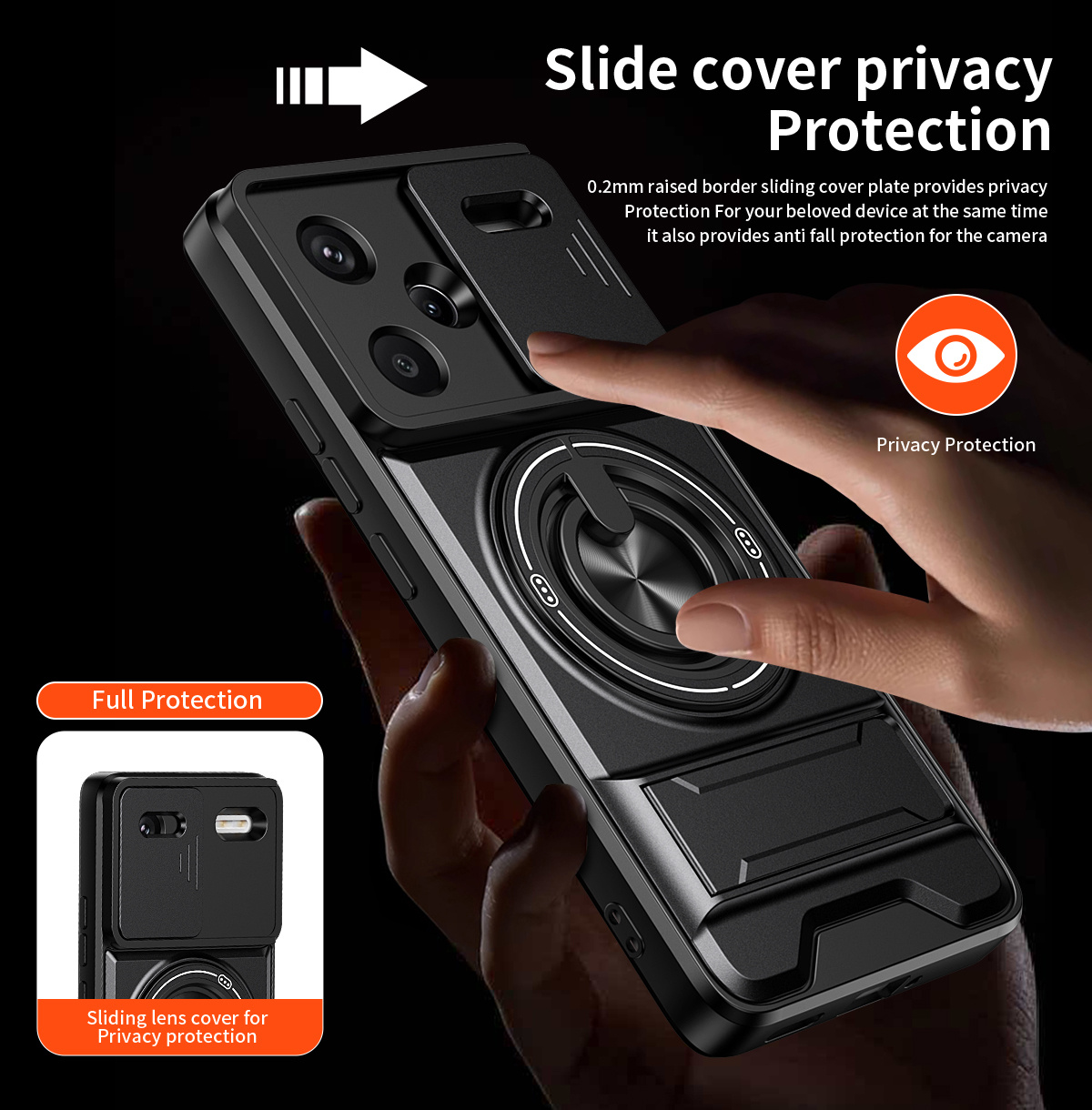 Lens Slide Camera Phone Case f - Photography Xiaomi review and price
