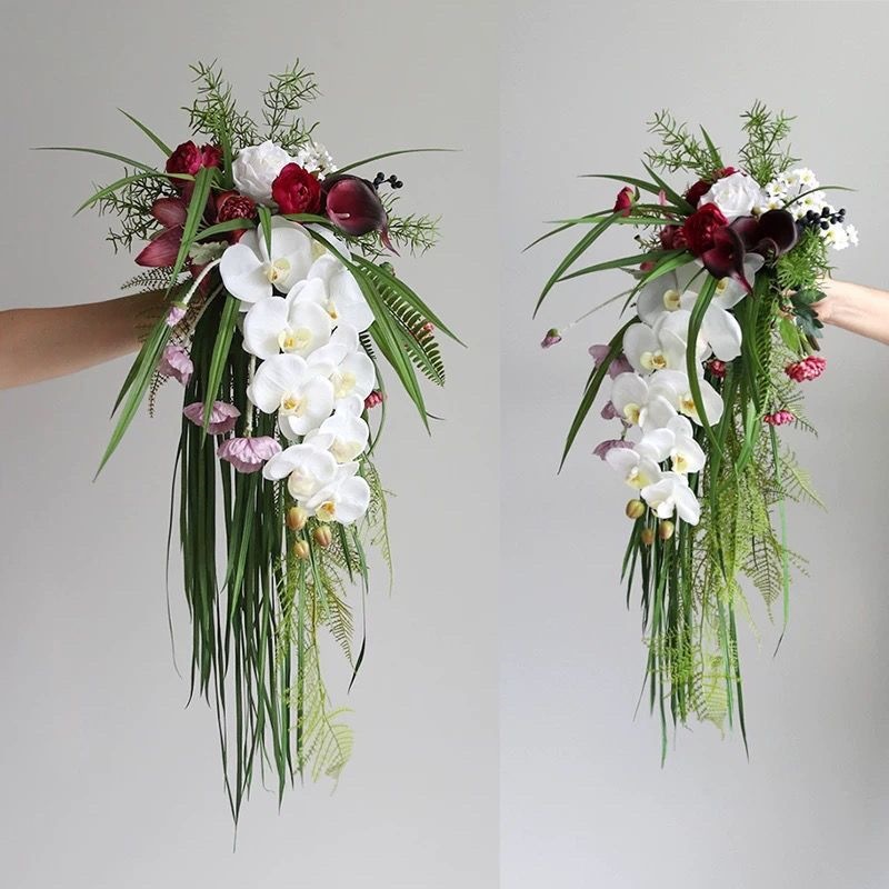 Natural Style | Waterfall Bouq - Photography Wedding review and price
