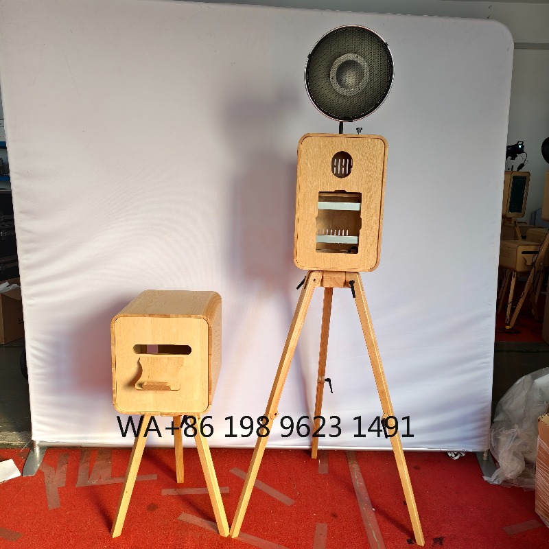 Retro Wooden Selfie Photo Boot - Photography Wedding review and price