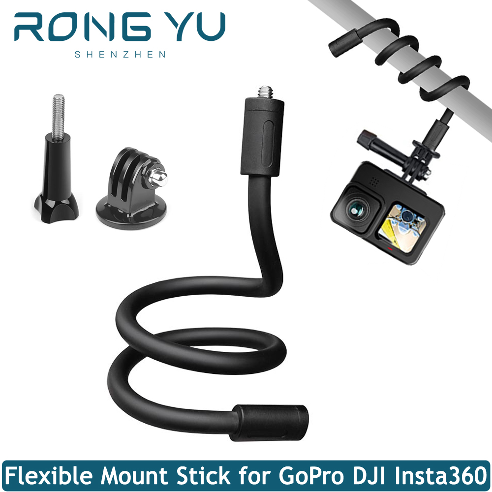 Flexible Mount Monopod Tripod  - Photography Grip Insta360 X5 review and price