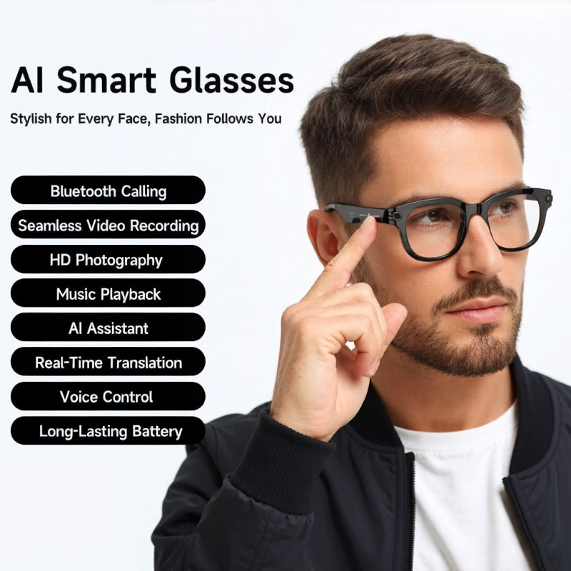 FLAUNT AI Smart Glasses 4K Cam - Photography Videography review and price