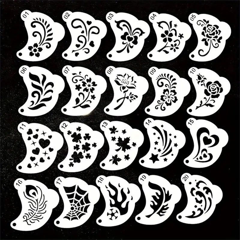 20 Reusable face painting temp - Photography Types review and price